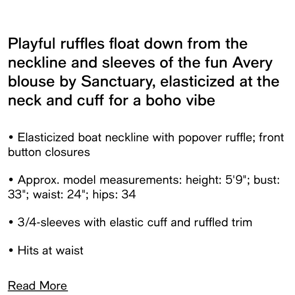 🧚🏻‍♂️Sanctuary Beautiful Raffled Top 🧚🏻‍♂️ - Picture 12 of 12